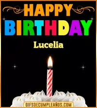 GIF GiF Happy Birthday Lucelia
